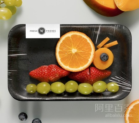 俏皮可愛的水果拼盤，不怕孩子再挑食--置頂表情